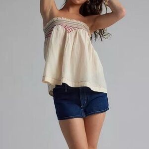 Multi EUC Urban Outfitters Kimchi Blue top removable spaghetti straps! Blouse L